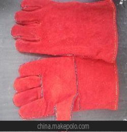 手套厂家直销批发14寸 33.5CM 电焊专用劳保手套